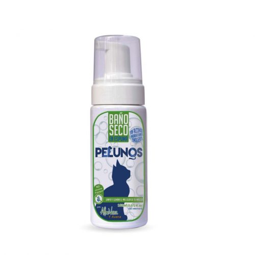 Baño seco en Espuma para gatos  Pelunos / 150ml